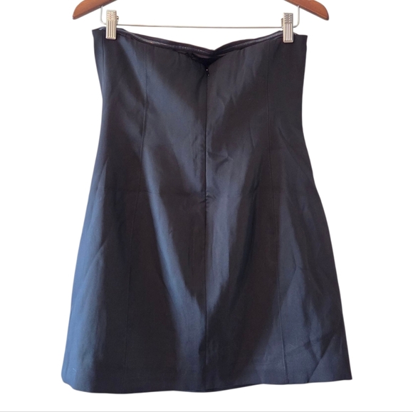 Meshki Strapless Tube Mini Little Black Dress Size Medium - Picture 12 of 15